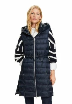 ESPRIT Recyceltlange Stepp - Bodywarmer - Navy 18 ESPRIT Recyceltlange Stepp - Bodywarmer - Navy -Esprit fcf281e2f7264649bec5a67012556f52