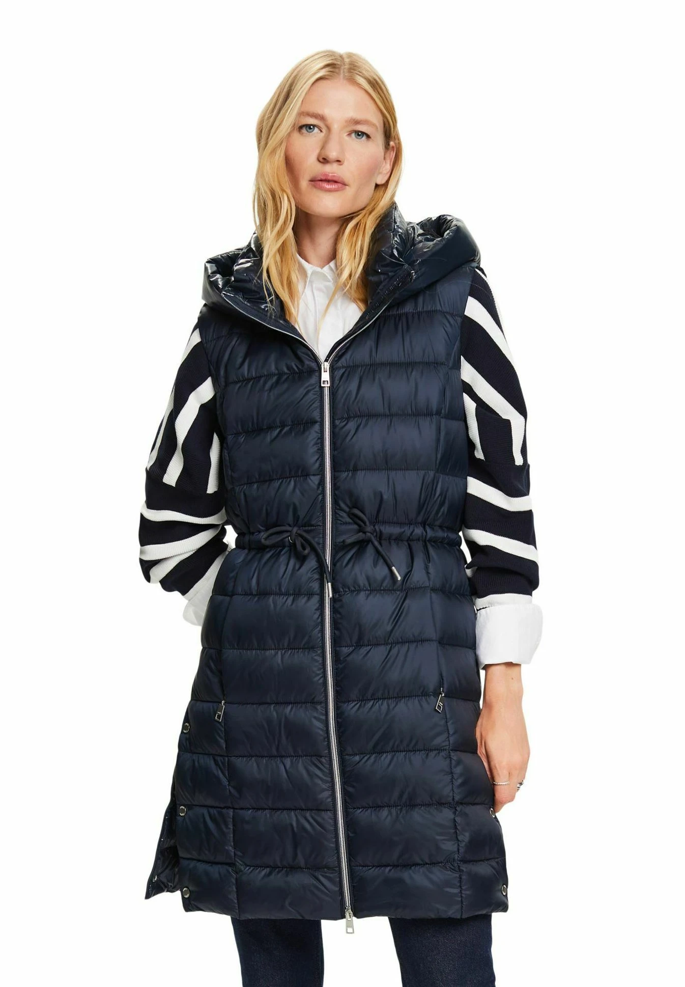 ESPRIT Recyceltlange Stepp - Bodywarmer - Navy 9 ESPRIT Recyceltlange Stepp - Bodywarmer - Navy - Afbeelding 7