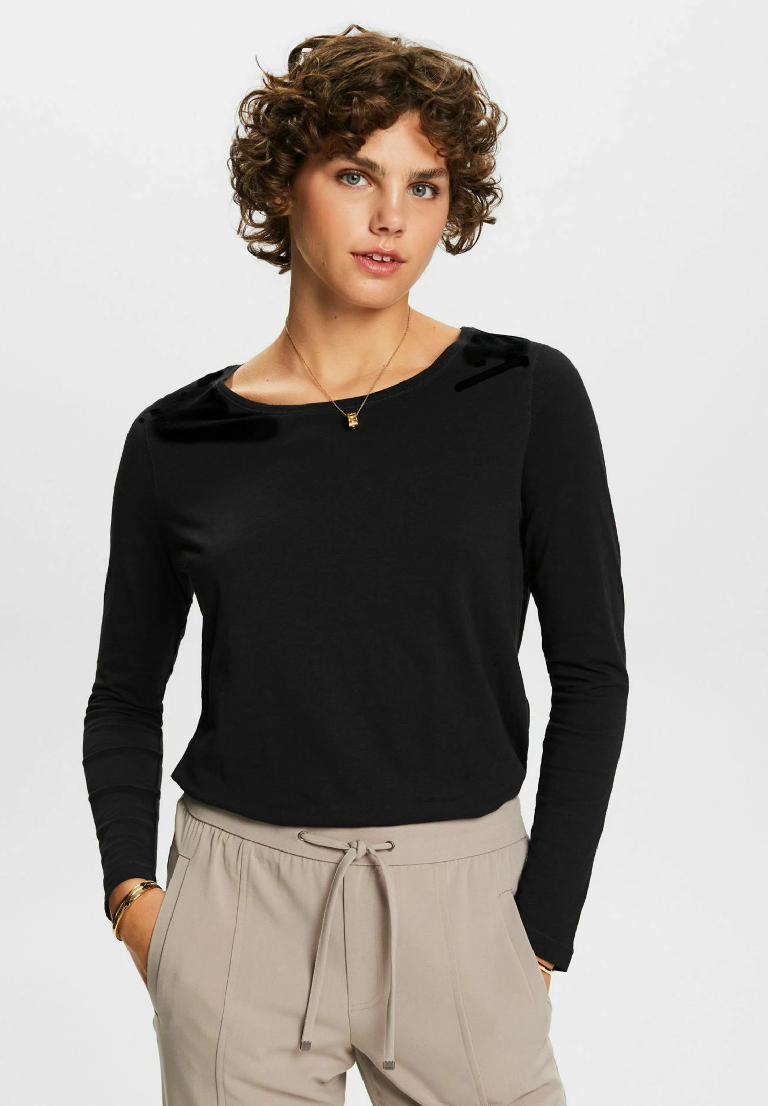 ESPRIT Longsleeve - Black 3 ESPRIT Longsleeve - Black