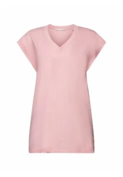 Edc By Esprit T-Shirt Basic - Pink -Esprit fd46546903294fef9f2697aaafe0730d